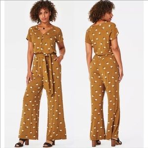 Matilda Jane Floral Jumpsuit- pockets